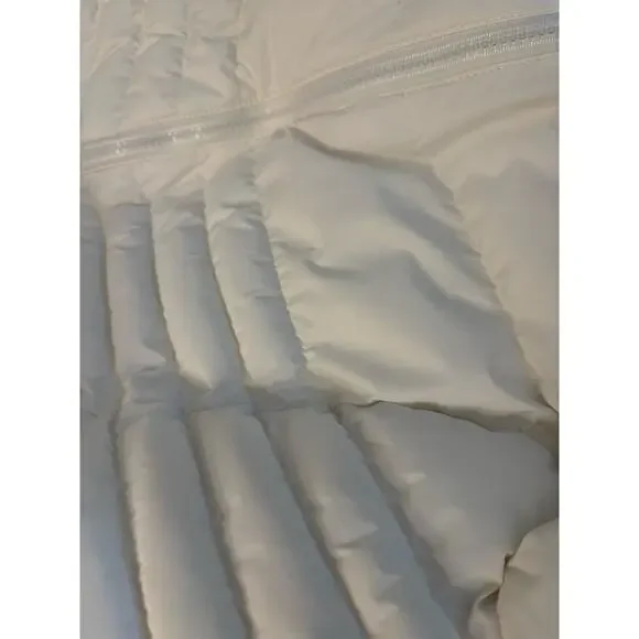 New Szory Down Jacket Women's Size L Long Puffer Parka Coat Removable Fur Hood - Picture 2 of 10